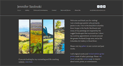 Desktop Screenshot of jenniferszolnoki.com
